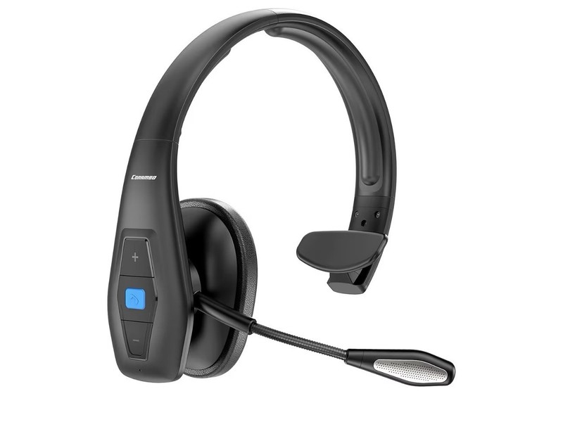 Conambo JBT100 BT Bluetooth Headset Noise Cancellation Headband Built-in Mic