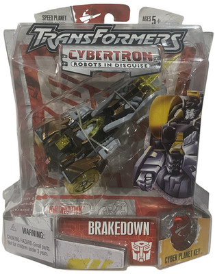 Transformers Cybertron Brakedown Scout Class Action Figure NEW 2005 Breakdown