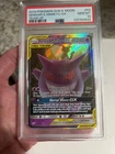 gengar mimikyu gx 53/181 psa 10 english