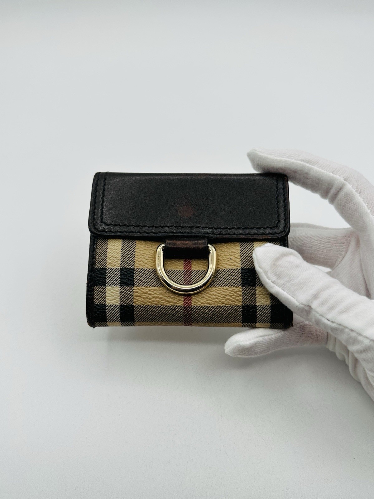 Burberry Compact Wallet Plaid Holder thumbnail 2