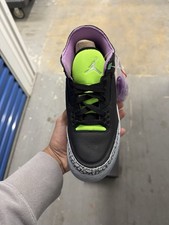 Size 5.5y/7W GS - Jordan 3 Retro Mid Electric Green