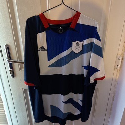 Fußballtrikot Olympiade London 2012 Team GB ORIGINAL. Vintage Neu mit Etikett XXL