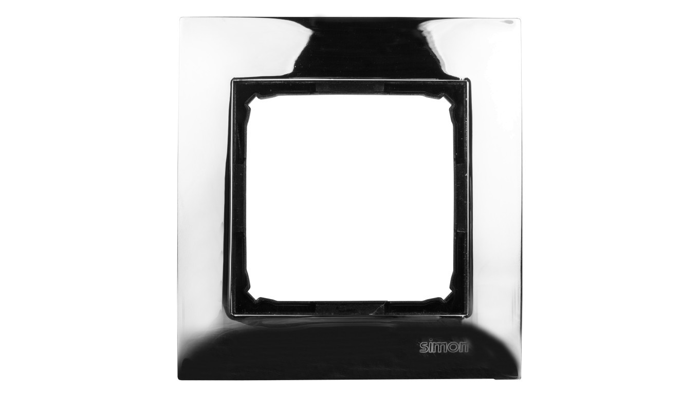 Simon 54 Premium Single Frame Metal Dark Steel DR1/67