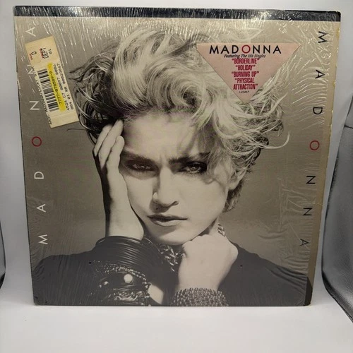 Madonna Self Titled Sire Records 1983 LP Vinyl 1-23867 Shrink Hype