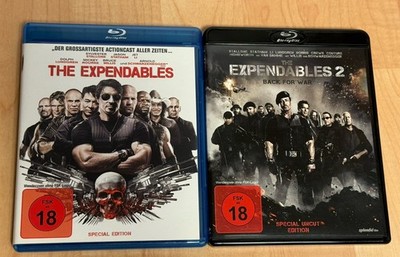 The Expendables 1 + 2 Blu-ray Special Ed. DE/EN UT DE FSK18 104min