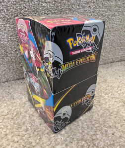 mega evolutions half booster box Pokemon TCG Evolution 'Perfect Order' (18 Packs) Pokémon TCG: Mega Evolution Enhanced