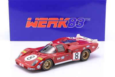 Ferrari 512S #8 24h LeMans 1970 Merzario, Regazzoni 1:18 WERK83