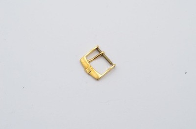 ZENITH LEDER ARMBAND DORNSCHLIESSE 16MM 18K 750 GOLD BUCKLE
