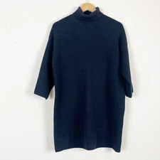 Pomander Place Noir Vivianne Turtleneck Dress Size Small