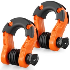 Vevor 2 Pack 34 D Ring Shackle With 78 Screw Pin 66139 Lbs Break Strength