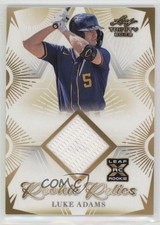 2023 Leaf Trinity Mega Box Rookie Relics Luke Adams #RR-34 1ko1