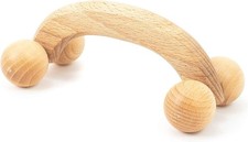 tuuli Accessories Back Massager with Smooth Ball Rollers, Brown