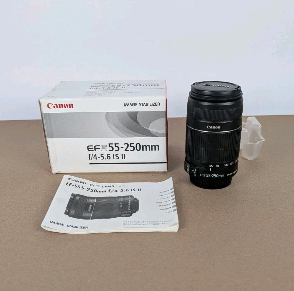 Canon EF-S 55-250mm Focal Camera Lenses for sale | eBay