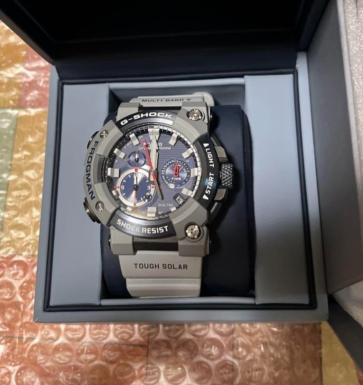 時計 CASIO G-SHOCK FROGMAN GWF-A1000RN-8AJR Casio G-Shock MASTER OF G SEA FROGMAN ROYAL NAVY