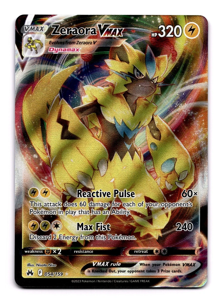Zeraora VMAX Pokémon TCG Cards for sale | eBay