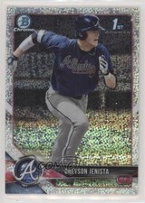 2018 Bowman Draft Chrome Sparkles Refractor Greyson Jenista #BDC-31 s3g