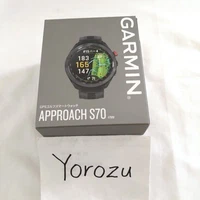 Garmin Approach S70 Premium Golf GPS Watch Black 47mm Amoled Distance Tracker