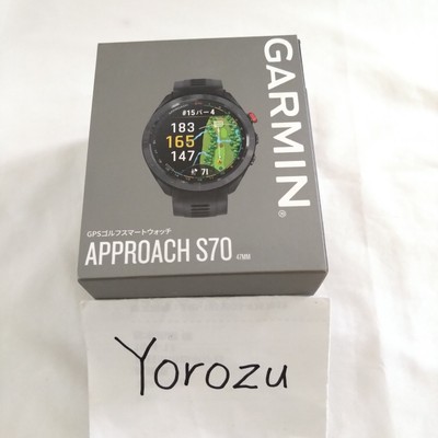 Garmin Approach S70 Premium Golf GPS Watch Black 47mm