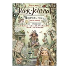 Stamperia HERBARIUM SILVAE Junk Journal Book 16 Pages Stickers Cut Outs A4