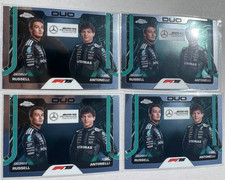 2025 Topps Chrome Kimi Antonelli George Russell Team Duo #167 Quantity Available