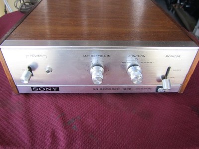 Sony SQ-1000 Decoder