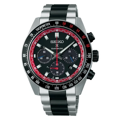 Seiko Prospex Speedtimer Solar Chronograph Datsun 240Z LE 41,4 MM Uhr SSC957P1 - Bild 1 von 3