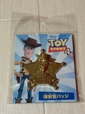 Toy Story 4 Sheriff Badge Woody Pin Badge