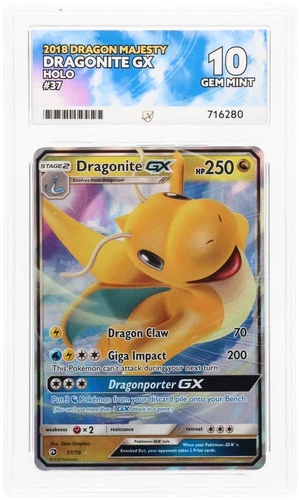 Pokémon Dragonite GX 37/70 ACE 10