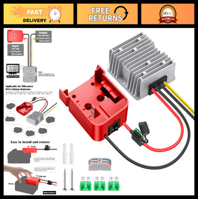18V to 12V Step Down Converter, DC Voltage Reducer 20A 240W, Power Adapter with