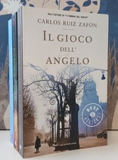 Lotto 3 libri Carlos Ruiz Zafon - Il gioco dell'angelo Palazzo mezzanotte