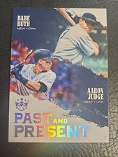 2018 Panini Diamond Kings - Past and Present Aaron Judge, Babe Ruth #PP1