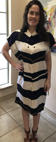 Abito vintage Gianni Versace anni 80 cotone Italia