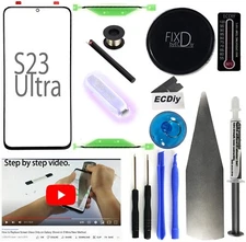 For Samsung Galaxy S23 Ultra Front Glass Lens Screen Replacement LOCA glue tool