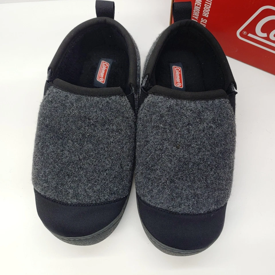 Zapatillas Coleman de interior/exterior para hombre talla 8 gris espuma viscoelástica de alta densidad MFA18-0043 Foto 4 de 4