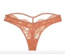 Victoria secret-Very Sexy Lacie Y-Back Cut-Out Thong Caramel -S