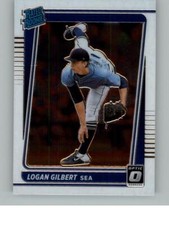 2021 Donruss Optic Logan Gilbert 141  RR  Seattle Mariners