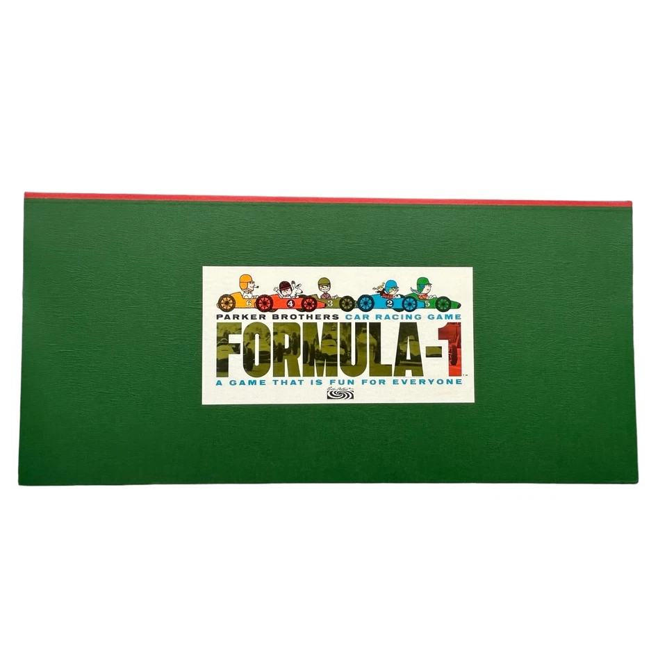 Piezas de juego Parker Brothers FORMULA-1: salpicaderos, tablero de juego, coches, tarjetas Foto 4 de 4