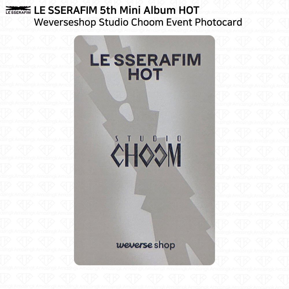 Le Sserafim 5th Mini Album HOT WeverseShop Studio Choom Le Sserafim 5th Mini Album HOT WeverseShop Studio Choom