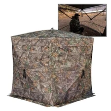 Rhino 180 Hunting See-Through Blind with Double Mesh