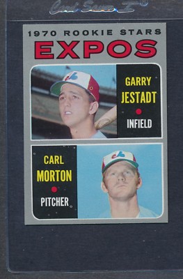 1970 Topps #109 Expos Rookie Stars Jestadt/Morton EX/MT *6471