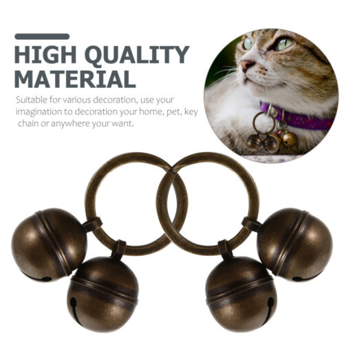 2 set campane ad alto volume per collare animale domestico uso a lungo termine campane jingle gatto - Foto 1 di 12
