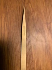 DUMONT 5306-1AM-PS BRASS TWEEZERS N°1 FOR WATCHMAKERS  MATT FINISH