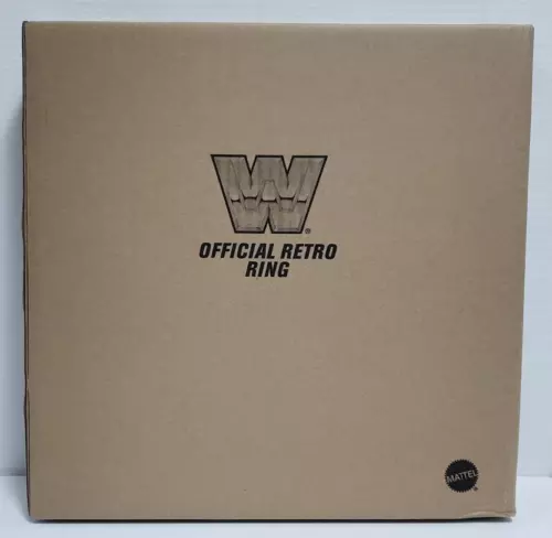WWE WWF WRESTLEMANIA - OFFICIAL RETRO RING Mattel Creations 2024 NEW & IN STOCK
