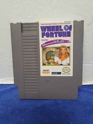 Wheel of Fortune: Featuring Vanna White -- NES Nintendo Original Authentic Game