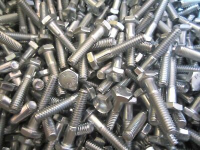 3/8-16 X 1 1/2 Coarse Thread Hex Head Cap Screws Grade 5 Zinc Plated 375 Pieces