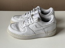 NIKE AIR FORCE 1 Dziecięce Junior Białe Trampki UK 11, EU 28.5