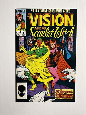 Vision And Scarlet Witch #1 (1985) 9.2 NM Marvel Key Issue High Grade