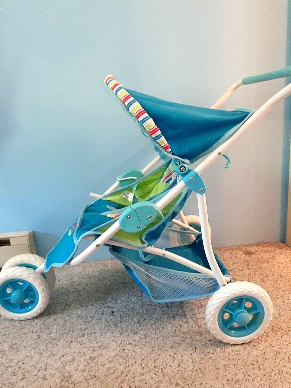 bitty baby double jogging stroller