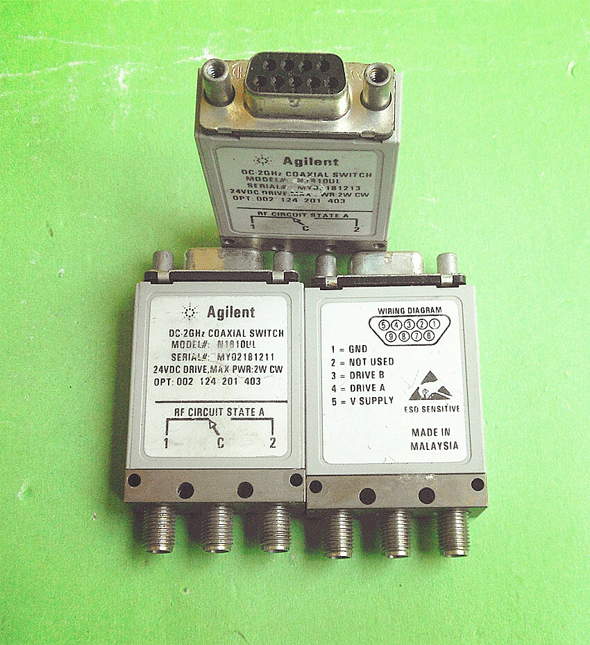N1810UL DC-2GHz 24V RF SMA single pole double throw RF coaxial switch | eBay