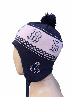 Cotton Acrylic Knit Beanie with Ear Pom Poms JUENAWMIU Women Winter Peruvian Cover Ears Beanie Hat With  main image 2